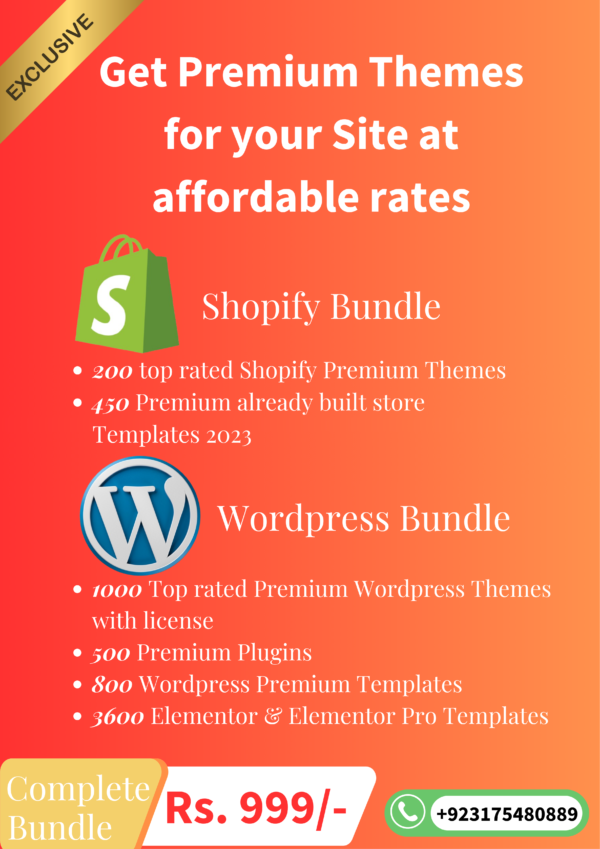 Premium Shopify & Wordpress Themes and Plugins
